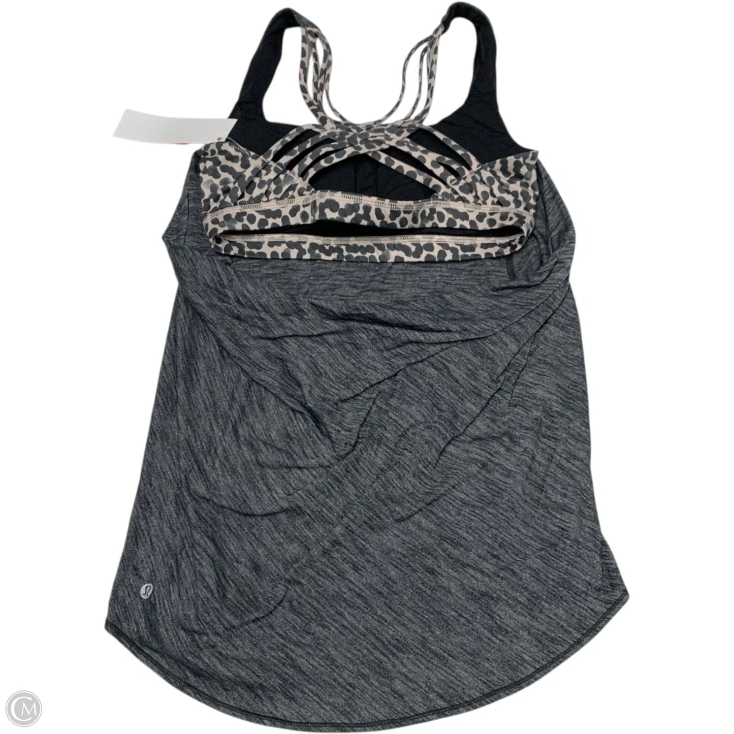 Athletic Tank Top By Lululemon In Grey, Size: S