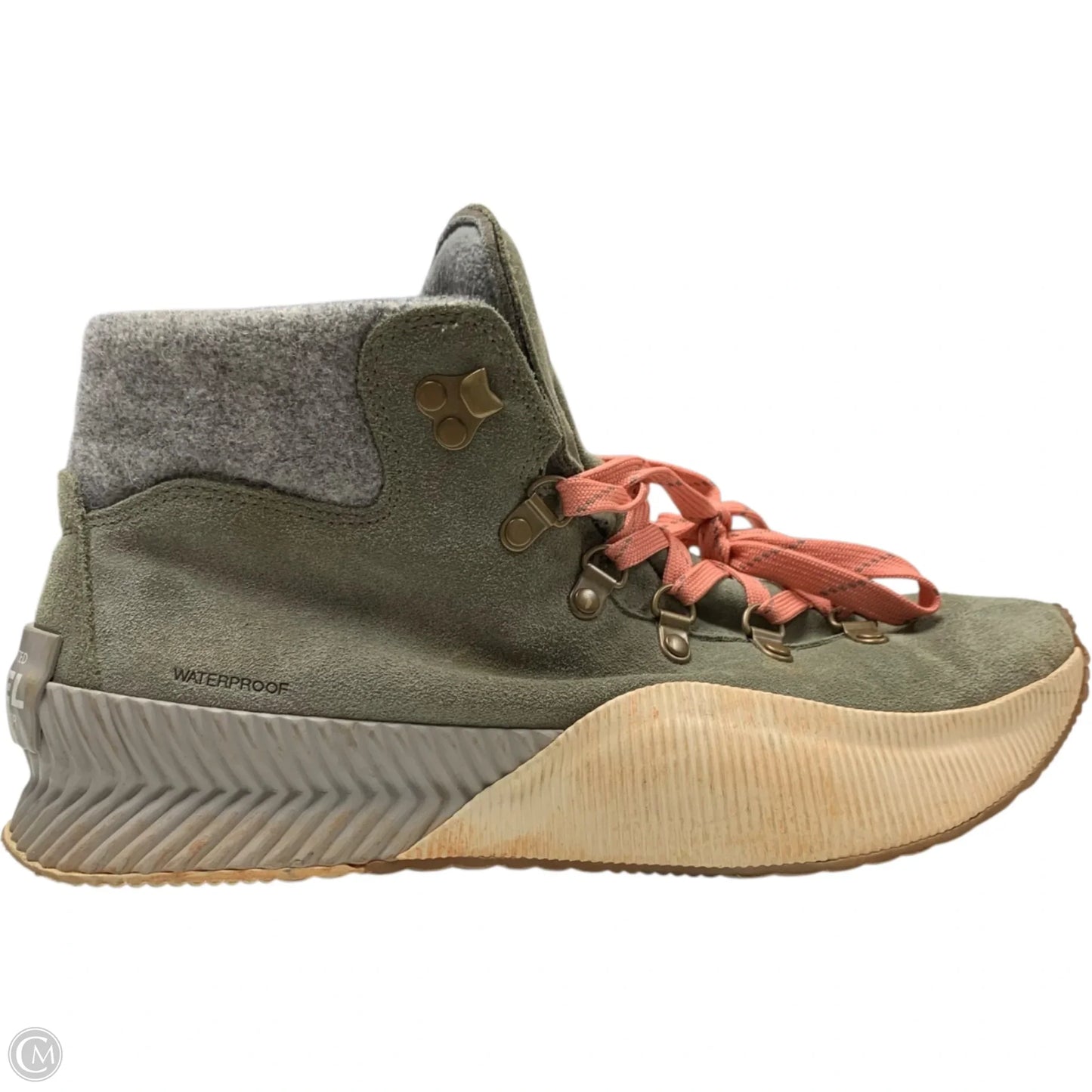 Boots Hiking By Sorel In Green, Size: 11