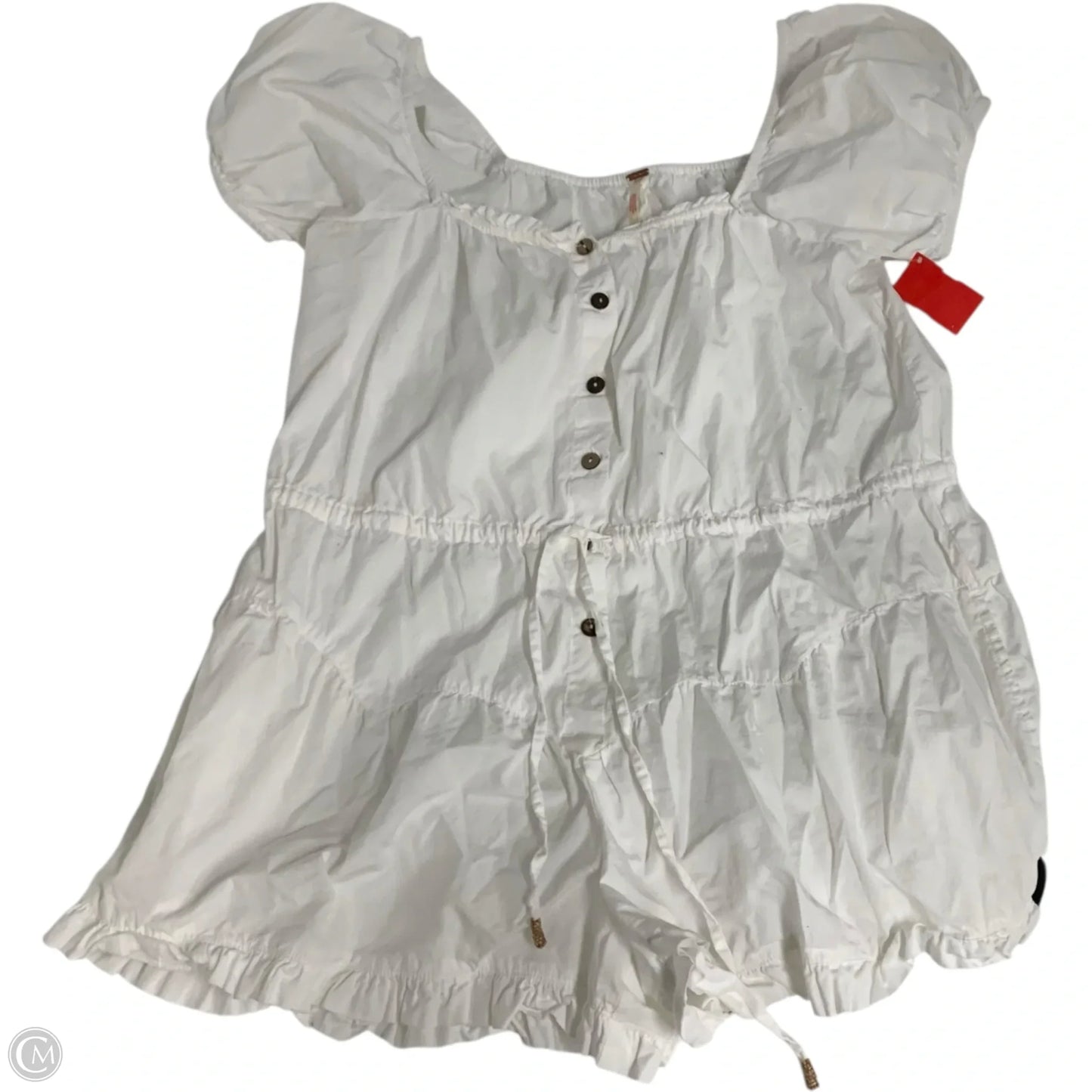 Romper By Free People In White, Size: S