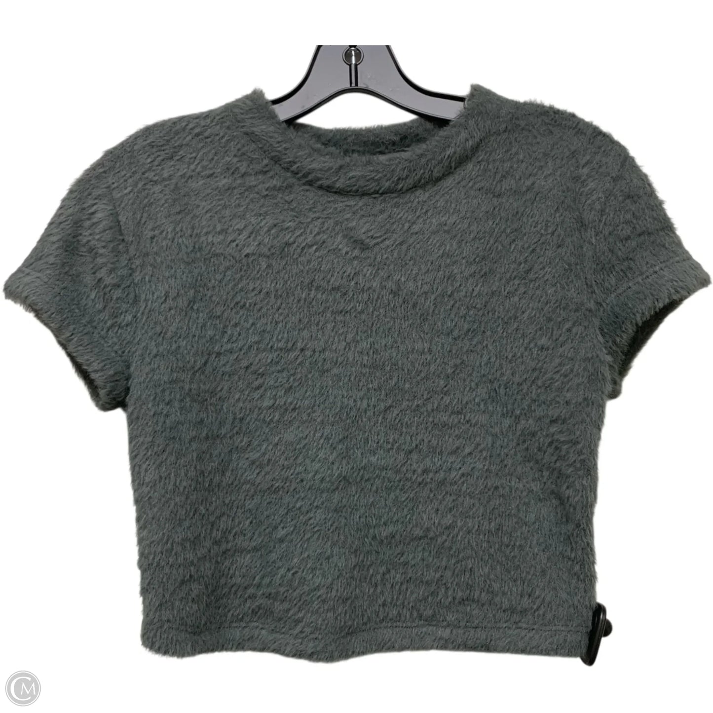 Sweater Short Sleeve By Anthropologie In Grey, Size: S