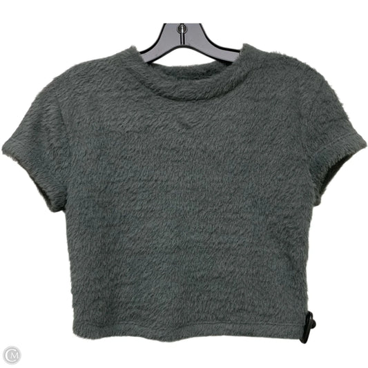 Sweater Short Sleeve By Anthropologie In Grey, Size: S