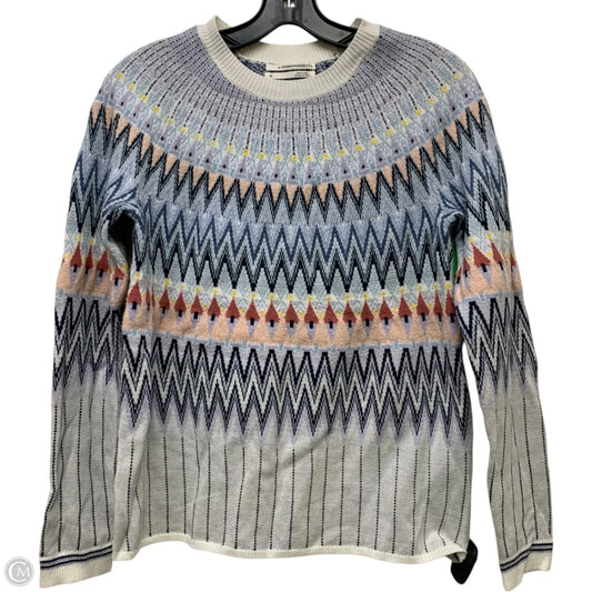 Top Long Sleeve By Anthropologie In Blue, Size: Xs