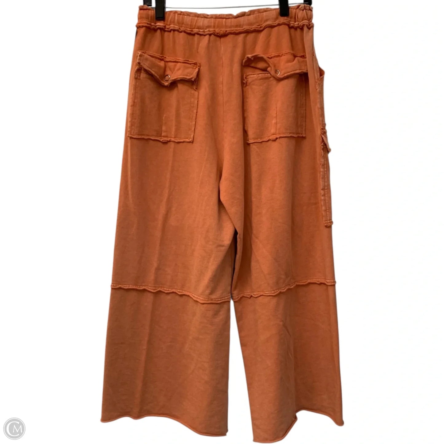 Pants Leggings By Easel In Orange, Size: M AS IS