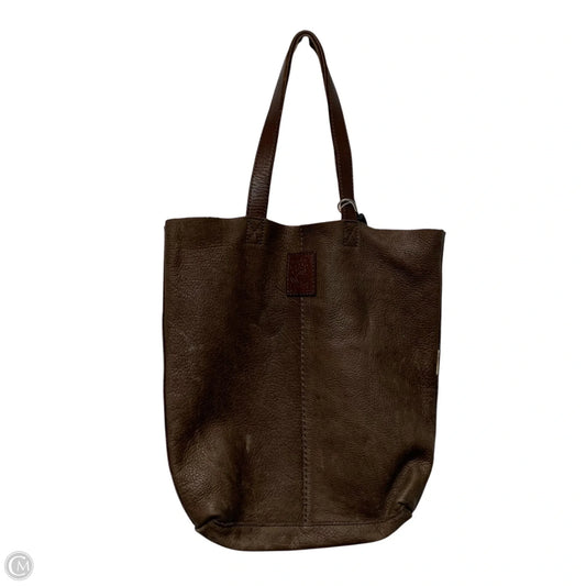Tote Leather By Lucky Brand, Size: Medium