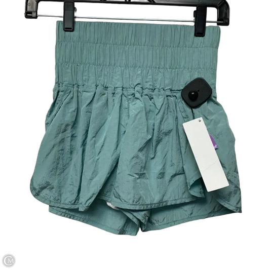Athletic Shorts By Free People In Green, Size: Xsp