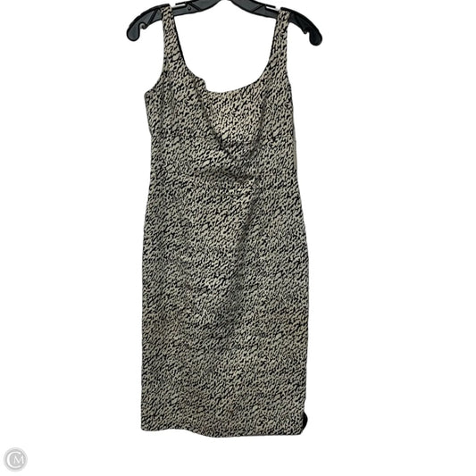 Dress Designer By Diane Von Furstenberg In Black & Cream, Size: M