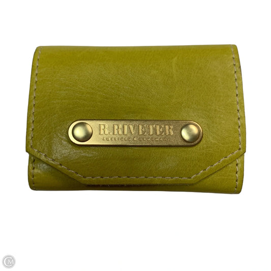 Wallet Leather By R. Riveter, Size: Small