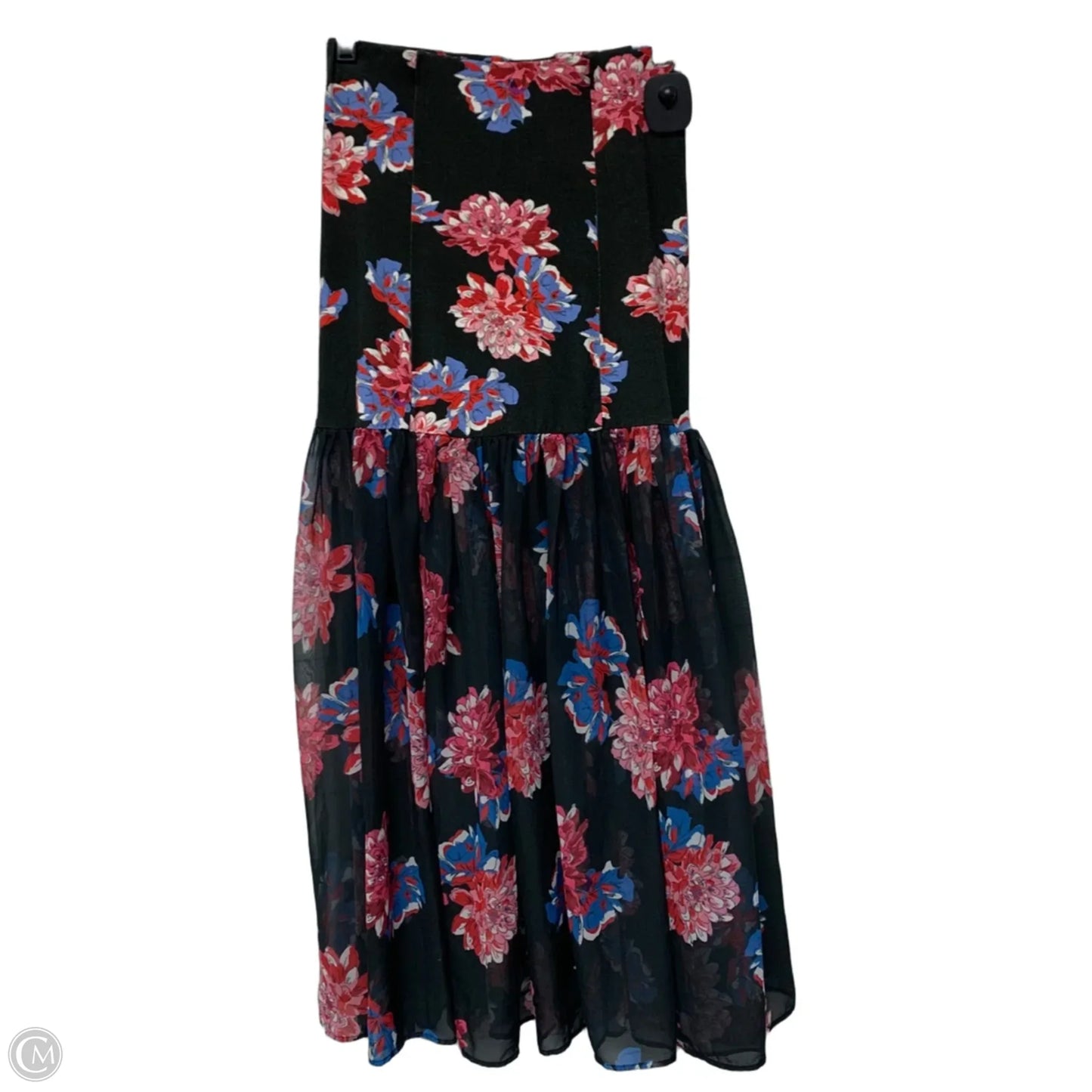 Skirt Maxi By Free People In Black & Pink, Size: Xs