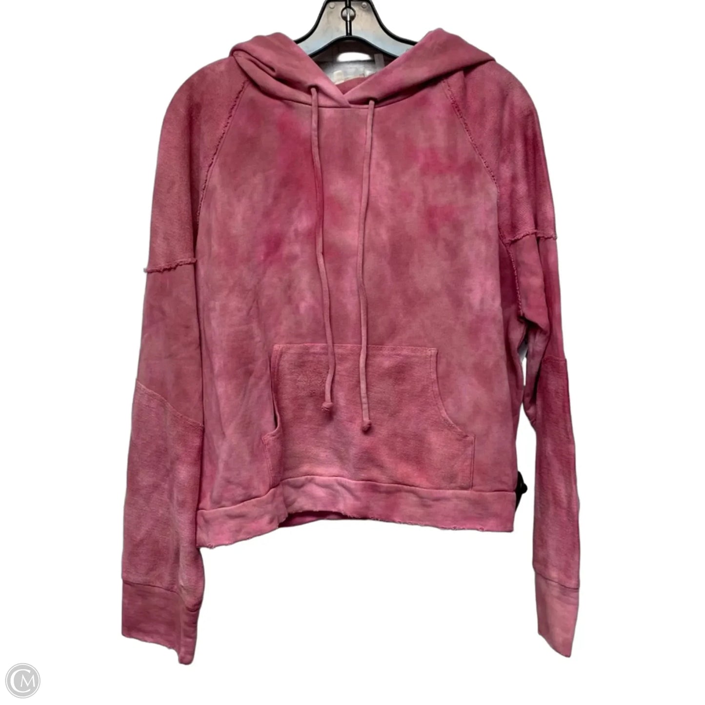 Sweatshirt Hoodie By Loveshackfancy In Pink, Size: Xl
