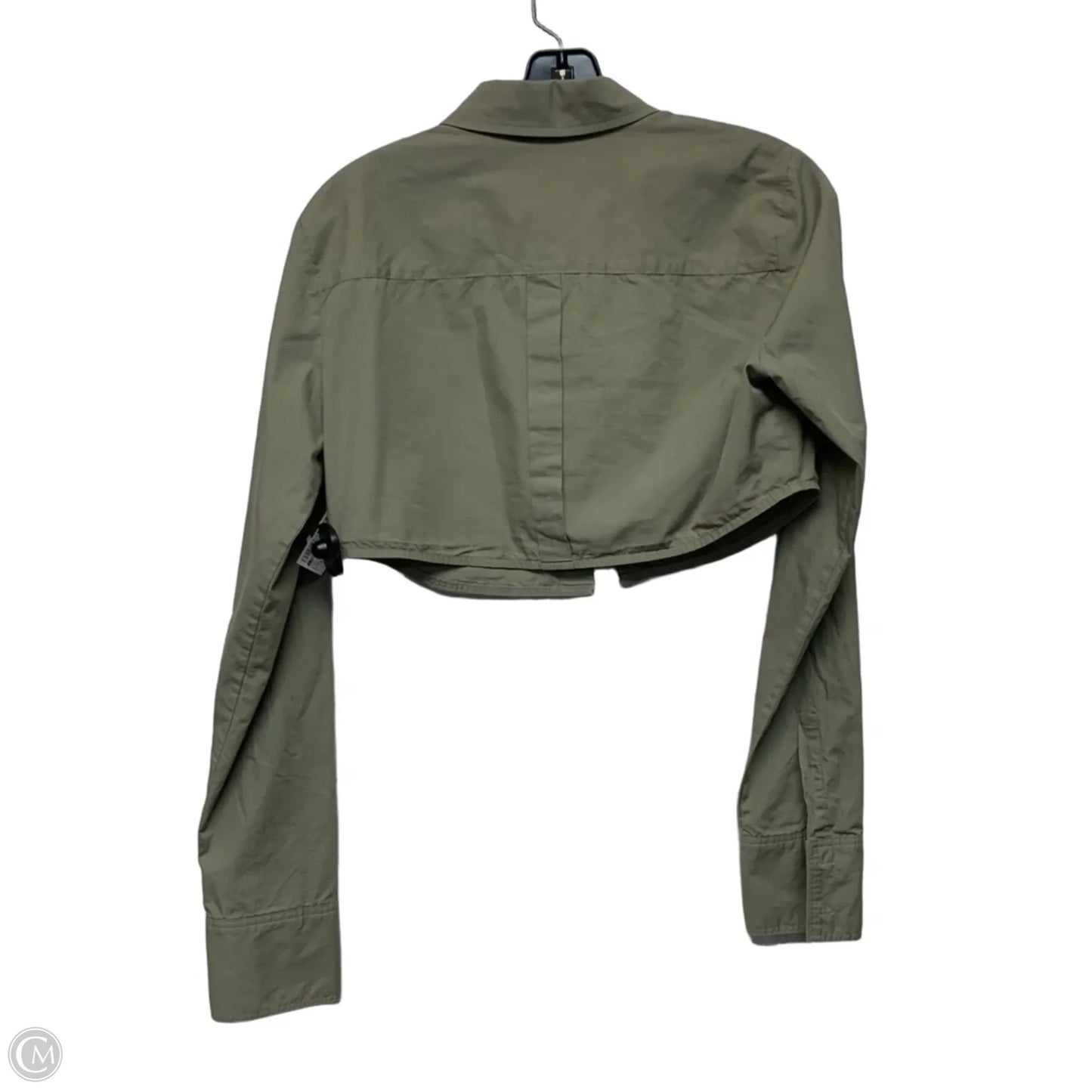 Top Long Sleeve By The Frankie Shop In Green, Size: S