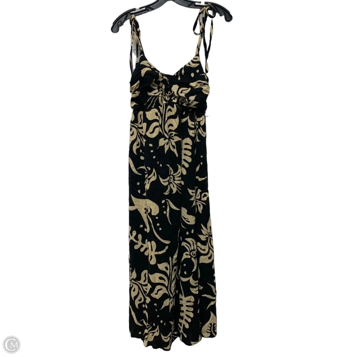 Dress Casual Maxi By Gap In Black & Brown, Size: S