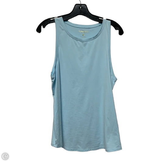 Top Sleeveless Designer By Lilly Pulitzer In Blue, Size: L