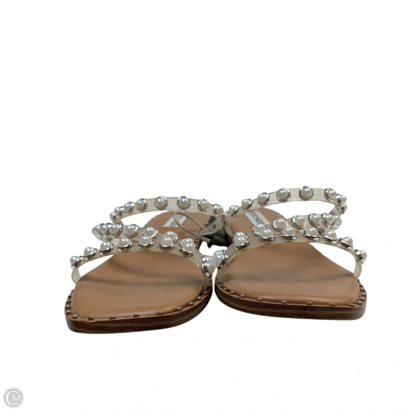 Sandals Flats By Steve Madden In White, Size: 9