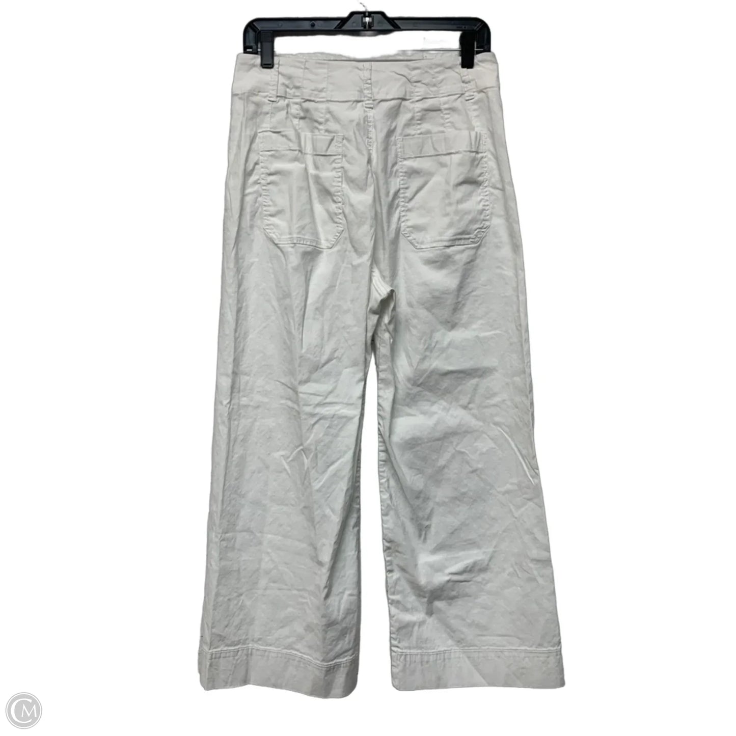 Pants Wide Leg By Maeve In White, Size: 8
