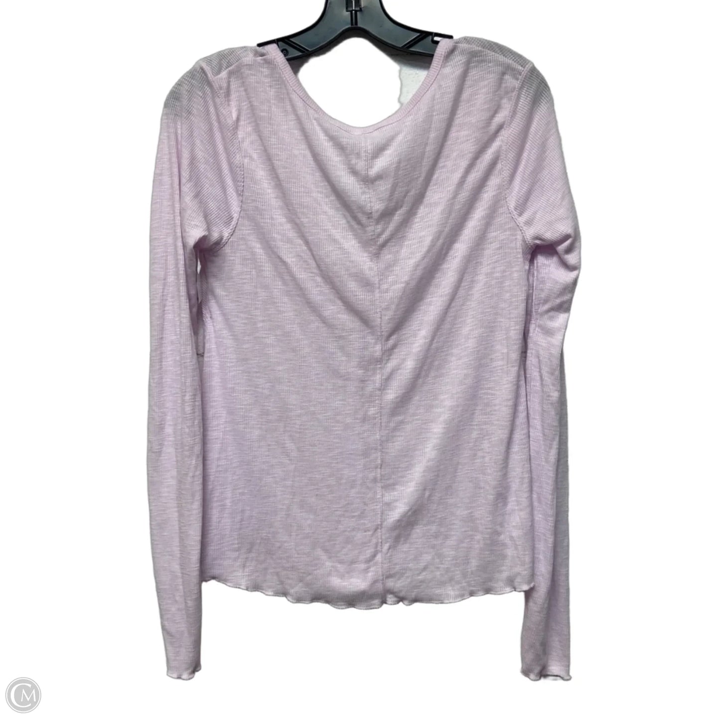 Top Long Sleeve By Free People In Purple, Size: S