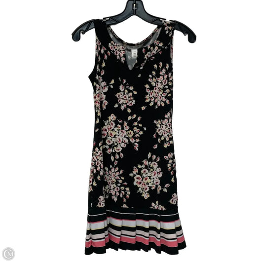 Dress Casual Short By White House Black Market In Black & Pink, Size: Xxs
