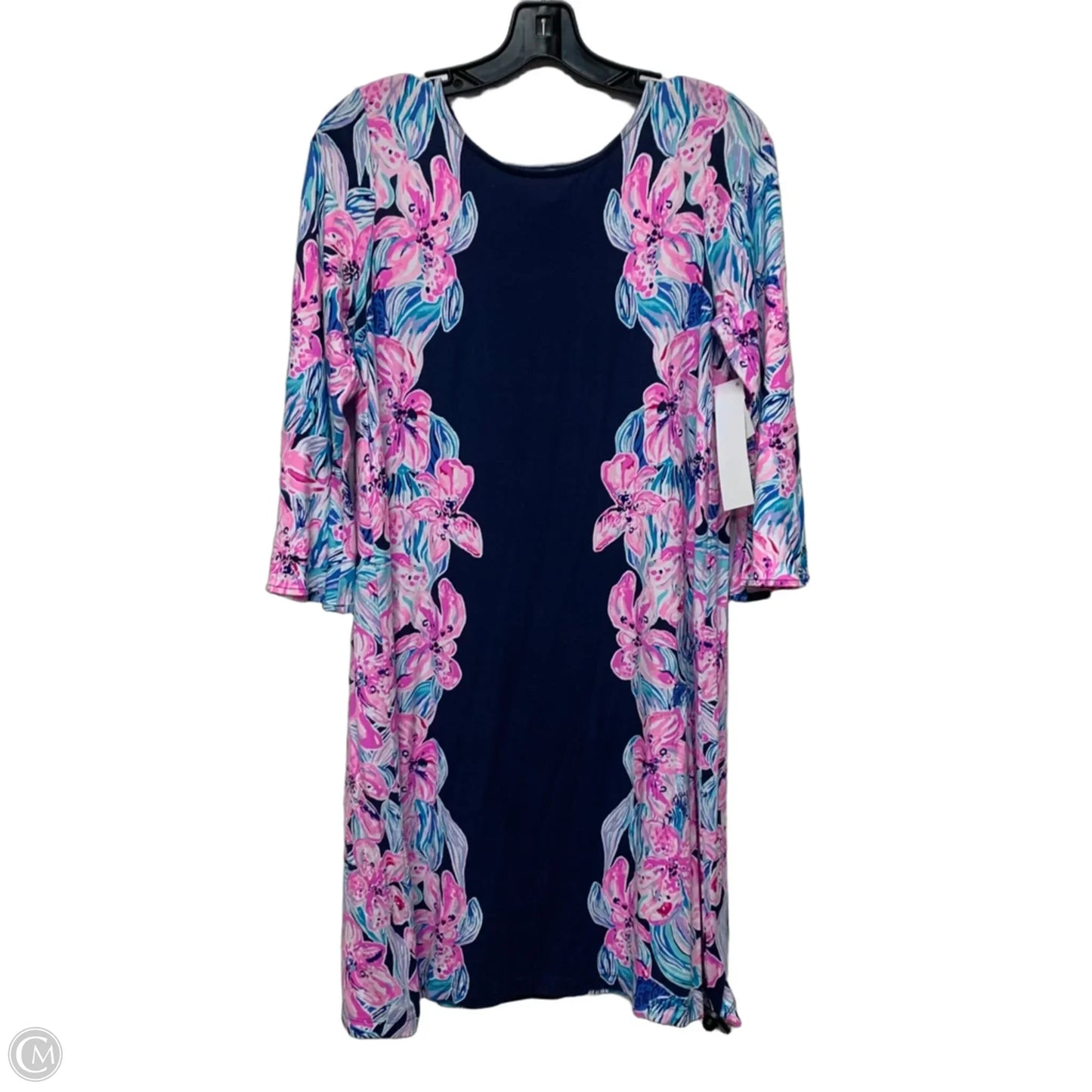 Dress Designer By Lilly Pulitzer In Blue & Pink, Size: M