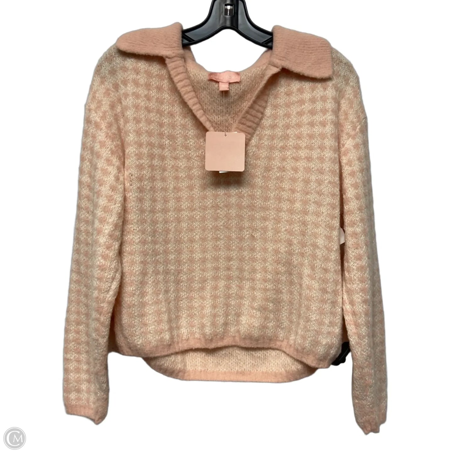 Sweater By Charmed Hearts In Pink, Size: L