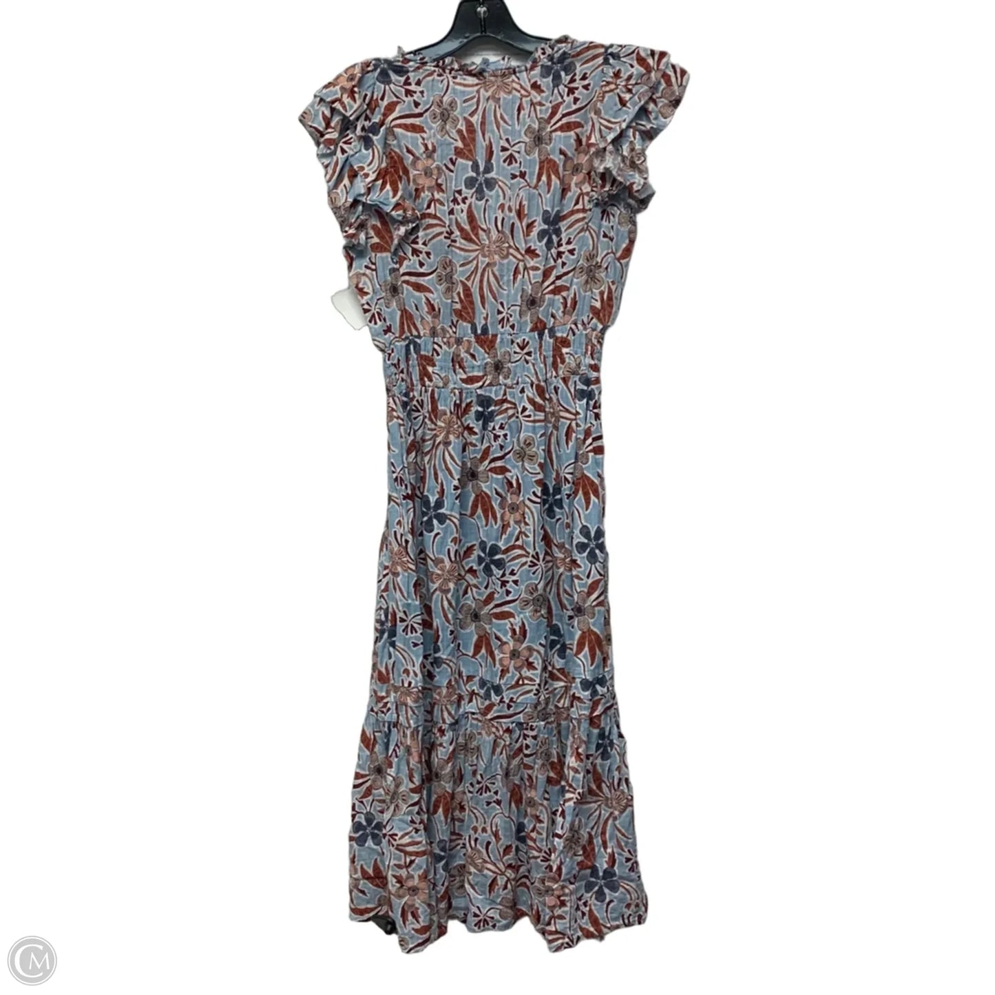Dress Casual Maxi By Sam Edelman In Blue & Red, Size: S