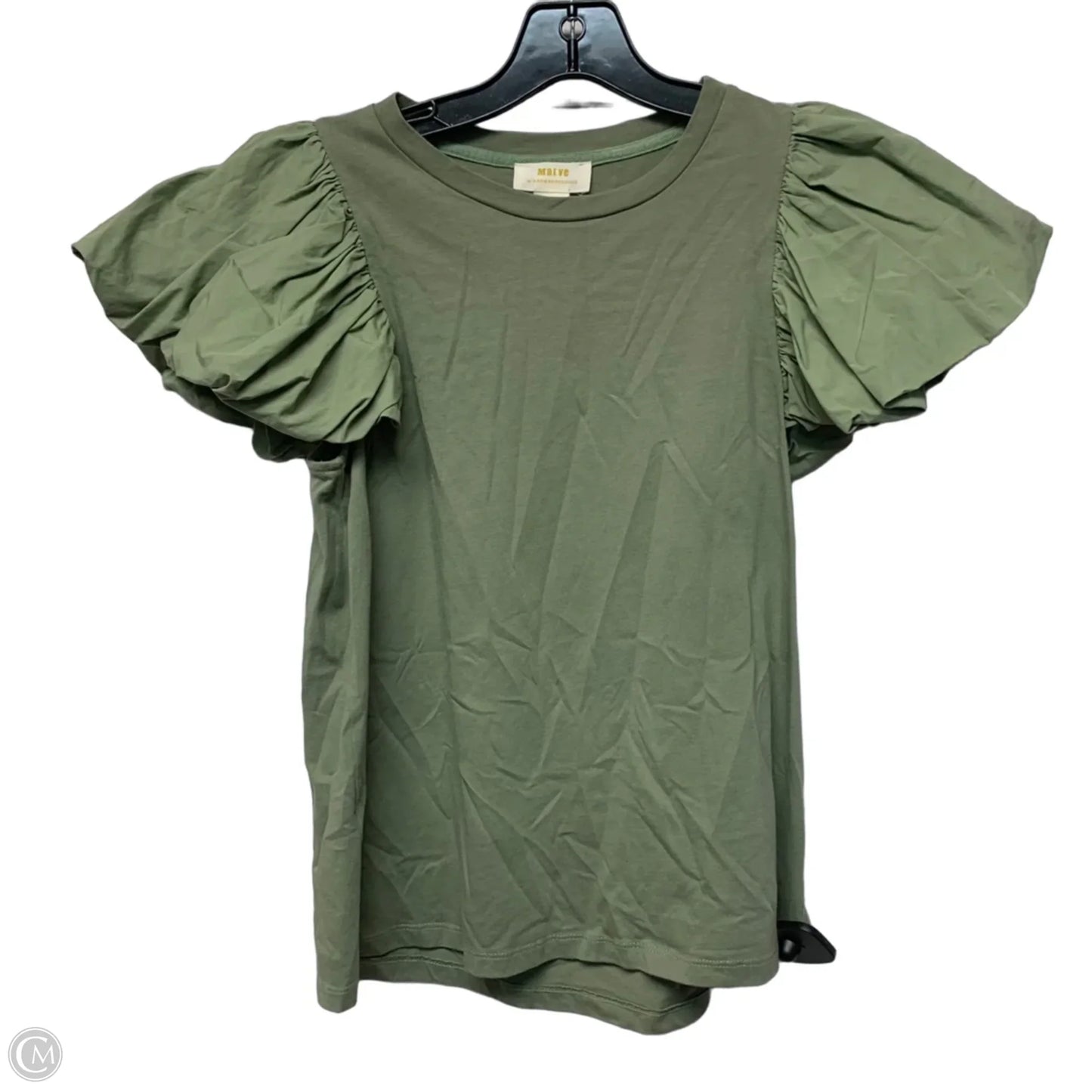 Top Short Sleeve By Maeve In Green, Size: S