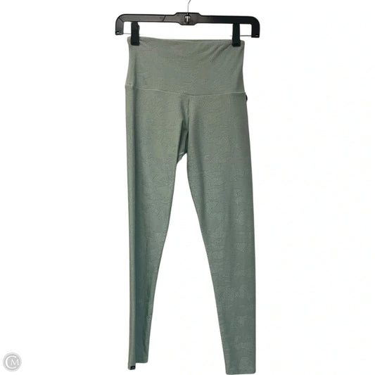 Athletic Leggings By Onzie In Green, Size: Xs