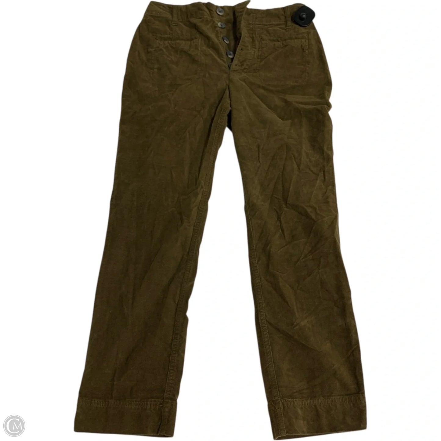 Pants Corduroy By Free People In Green, Size: Xs
