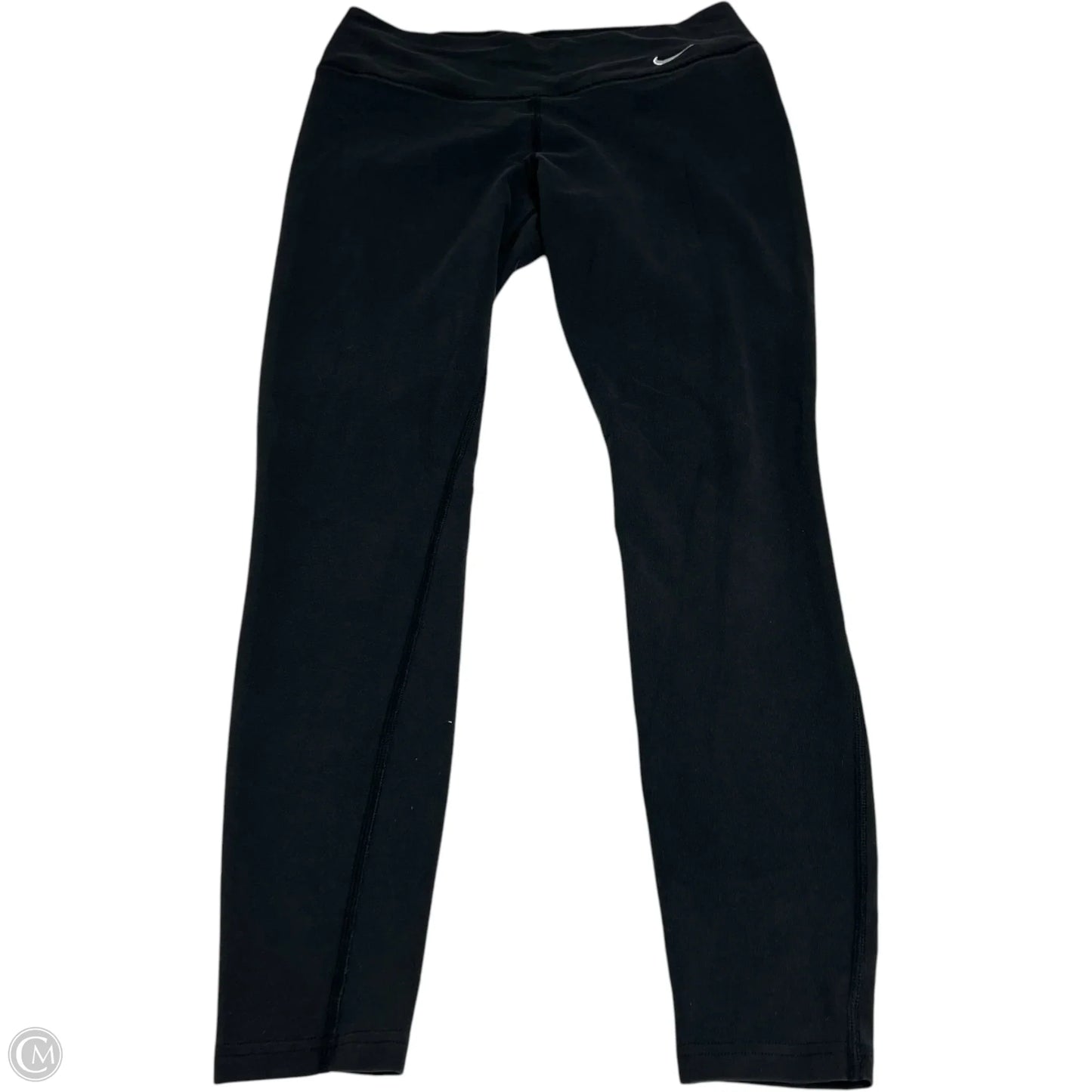 Athletic Leggings By Nike Apparel In Black, Size: M