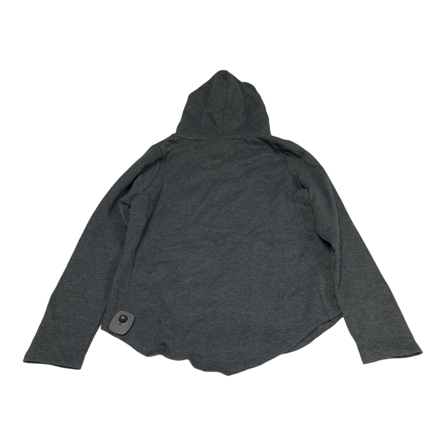 Athletic Sweatshirt Hoodie By Nfl In Grey, Size: M