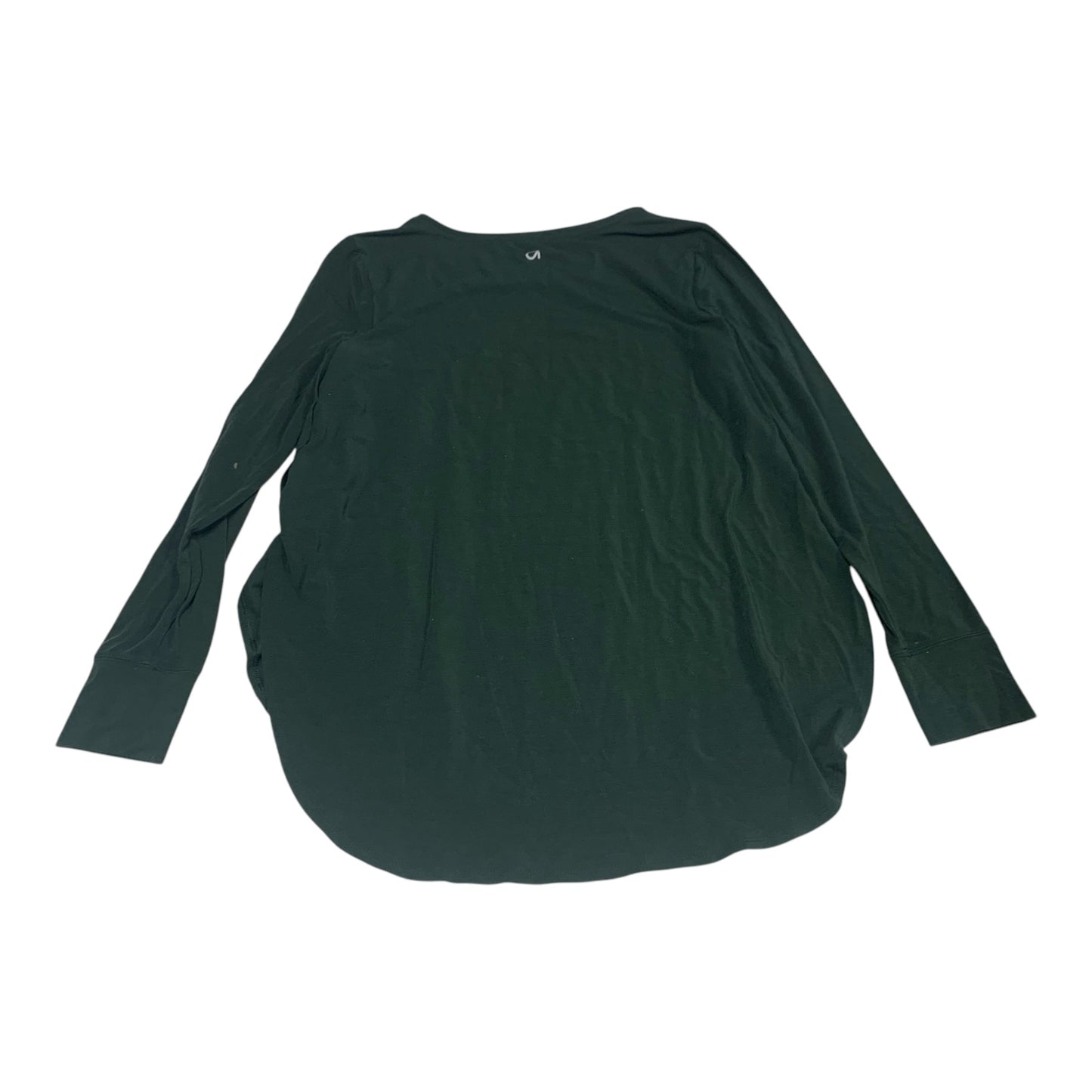 Athletic Top Long Sleeve Crewneck By Gapfit In Green, Size: M