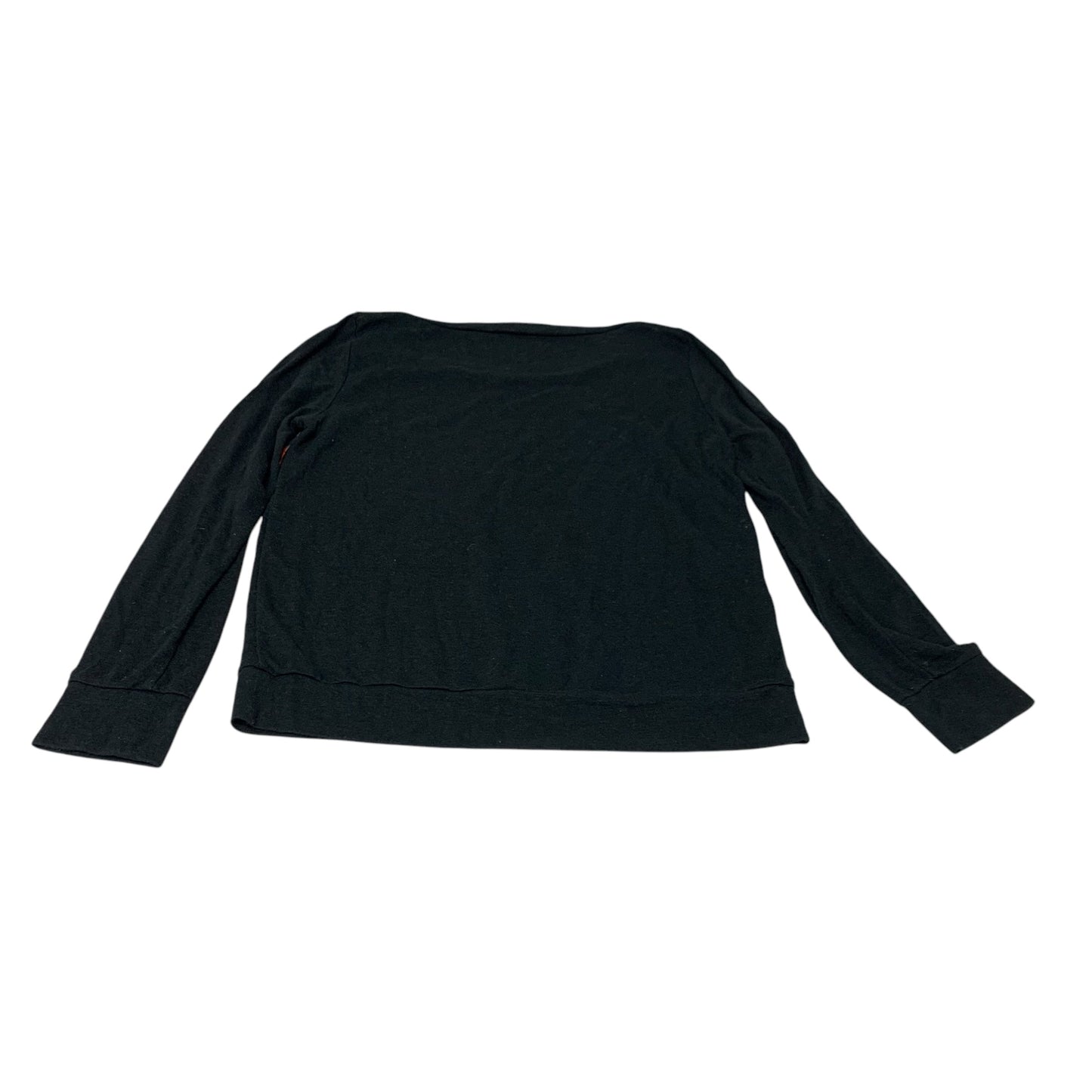 Top Long Sleeve By Victorias Secret In Black, Size: S