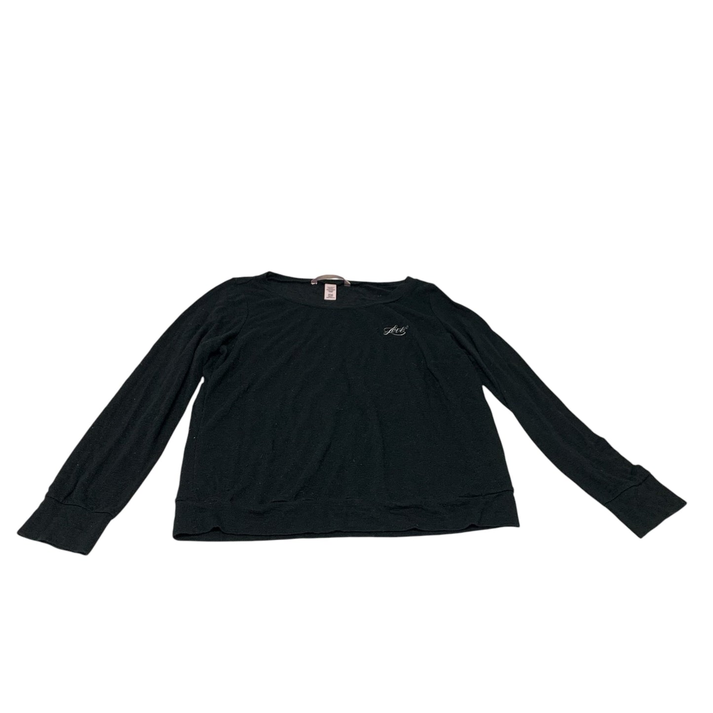 Top Long Sleeve By Victorias Secret In Black, Size: S