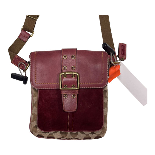 Crossbody Designer By Coach, Size: Small