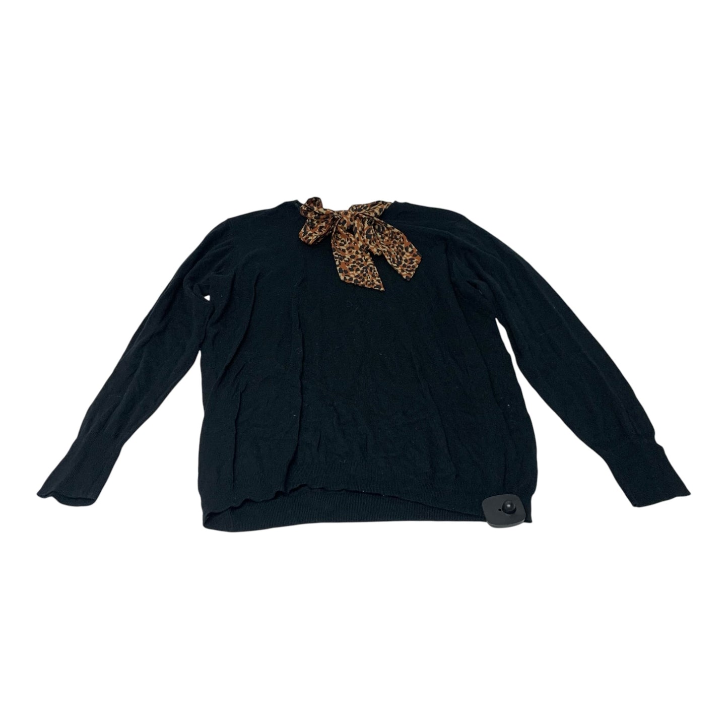 Top Long Sleeve By 14th And Union In Black, Size: 1x