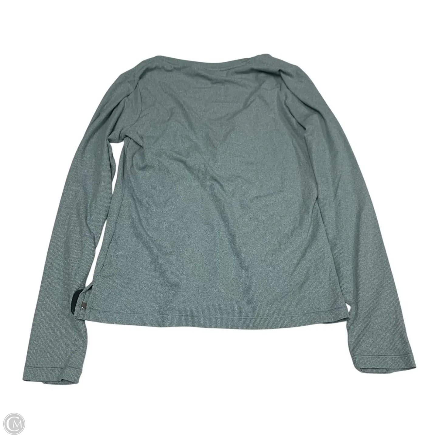 Top Long Sleeve Basic By Athleta In Blue, Size: M