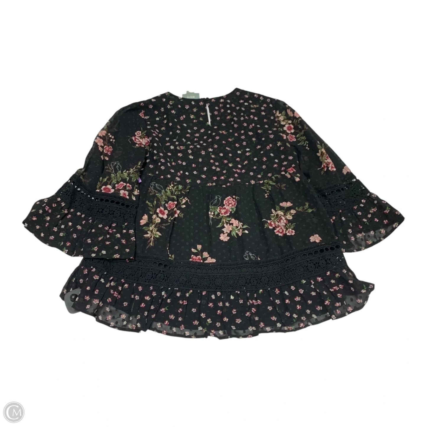 Top Long Sleeve By Maeve In Floral Print, Size: Xs