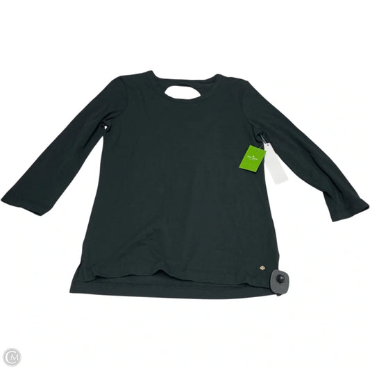 Top Long Sleeve Designer By Kate Spade In Black, Size: S