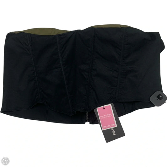 Top Sleeveless By Pretty Little Thing In Black, Size: 1x