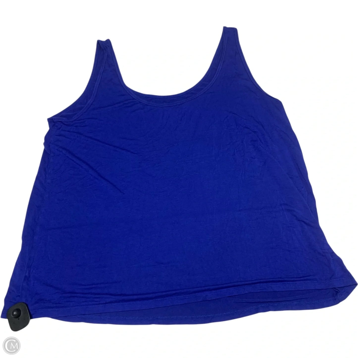 Top Sleeveless Basic By Lane Bryant In Blue, Size: 1x