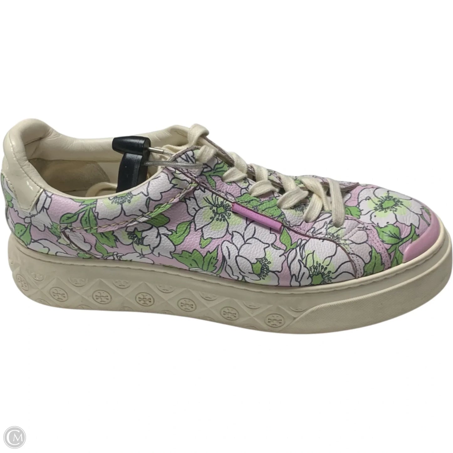 Shoes Designer By Tory Burch In Floral Print, Size: 9.5