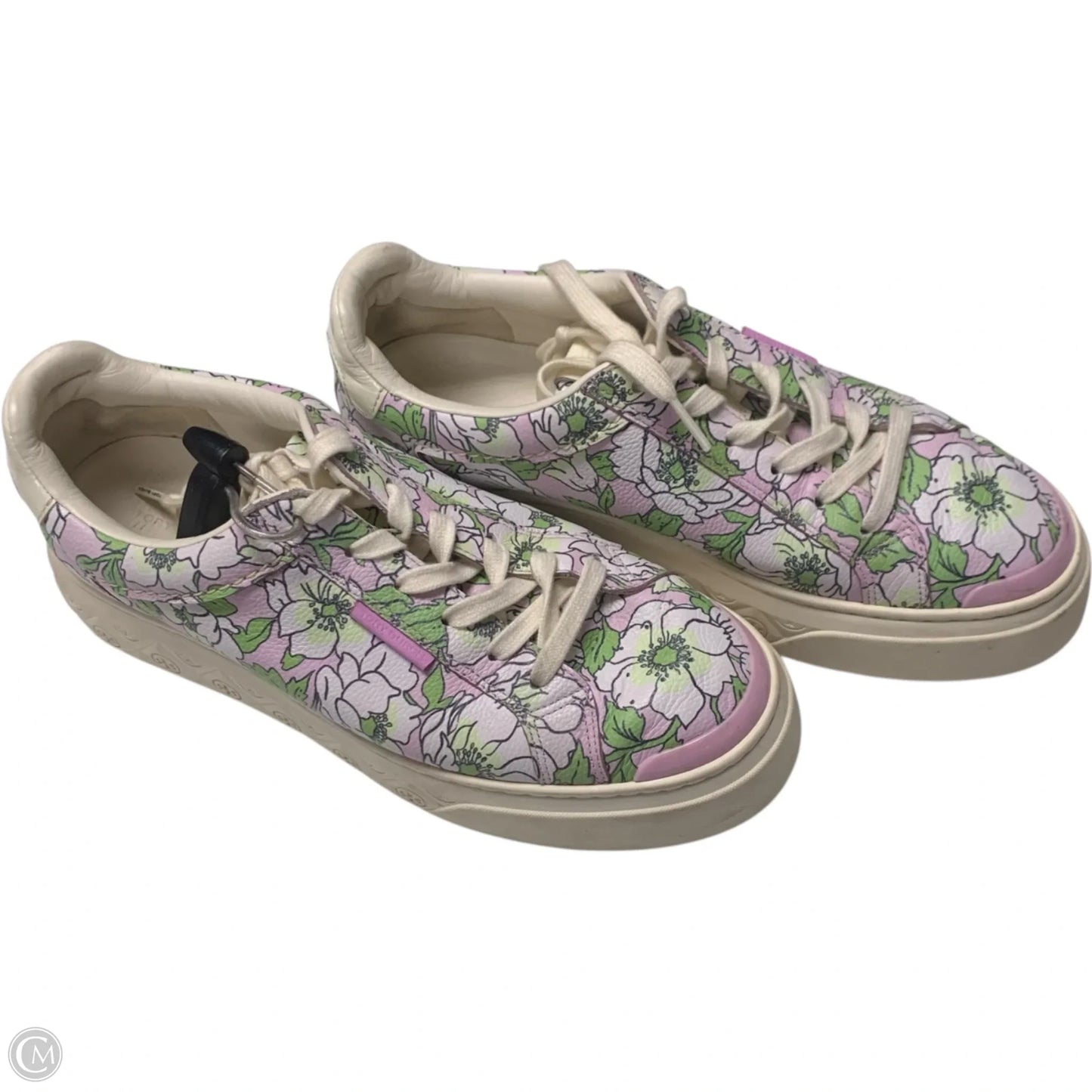 Shoes Designer By Tory Burch In Floral Print, Size: 9.5