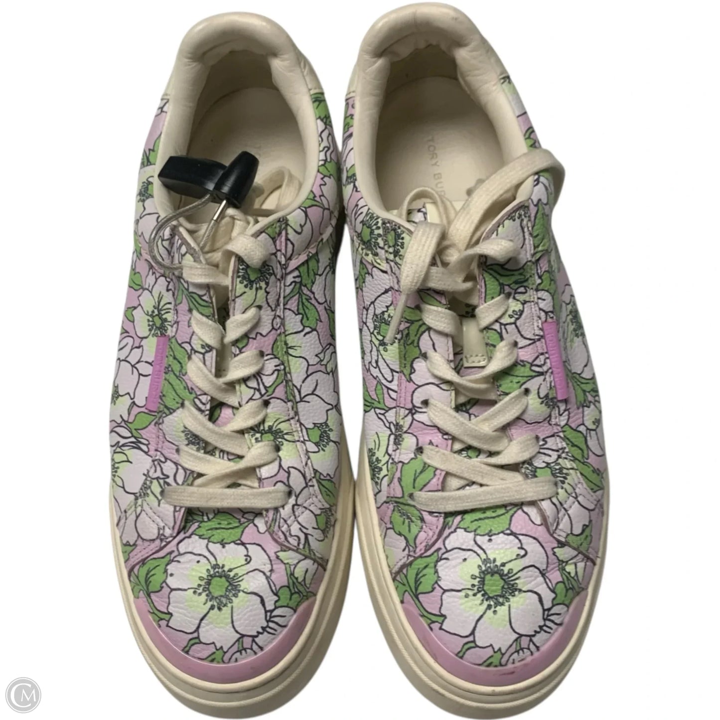 Shoes Designer By Tory Burch In Floral Print, Size: 9.5