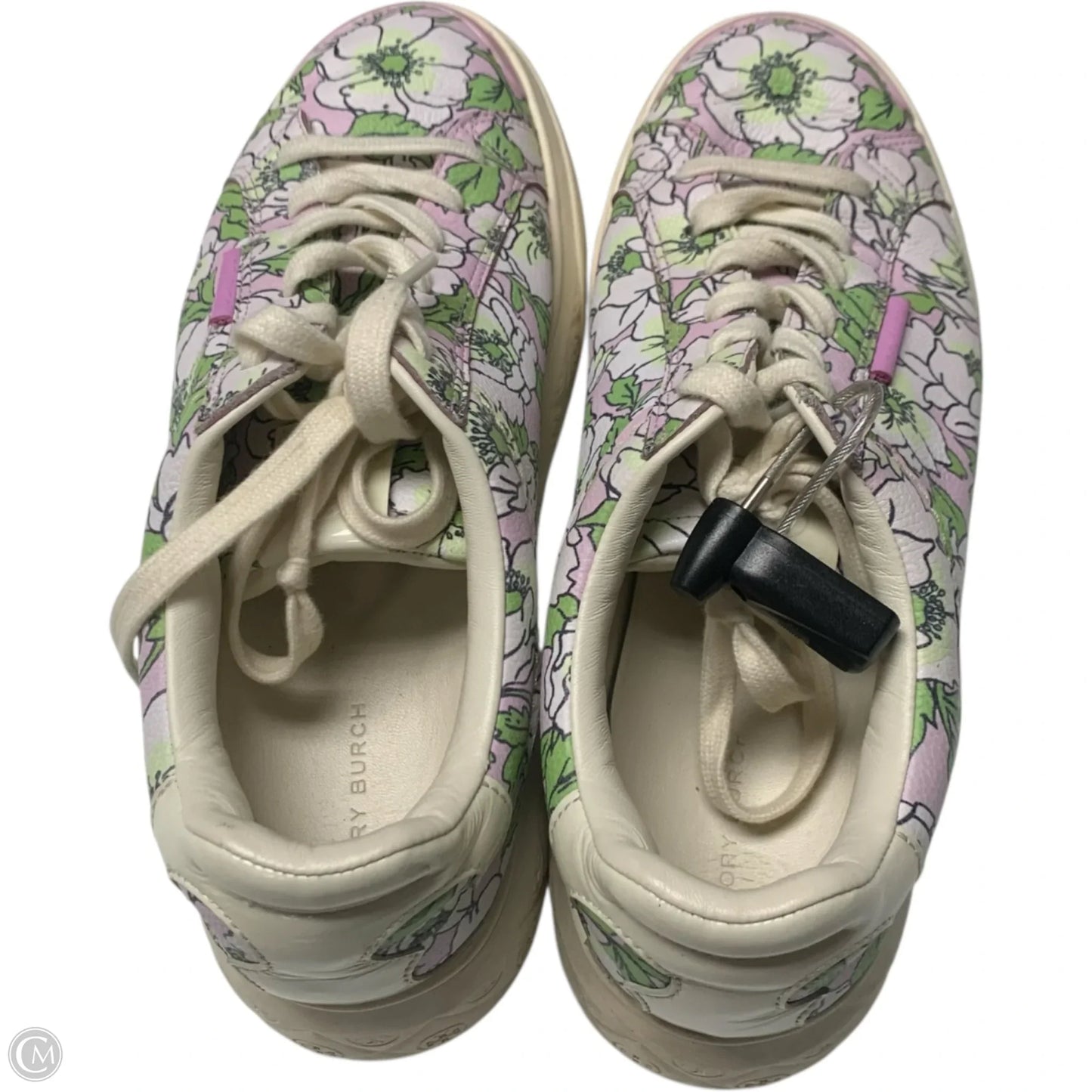 Shoes Designer By Tory Burch In Floral Print, Size: 9.5