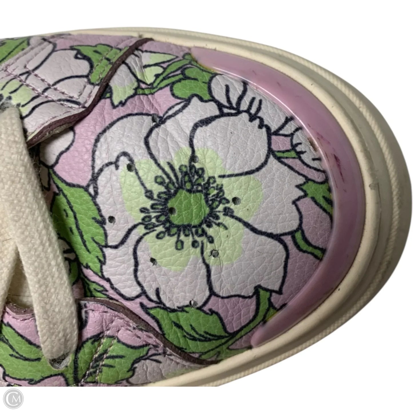 Shoes Designer By Tory Burch In Floral Print, Size: 9.5