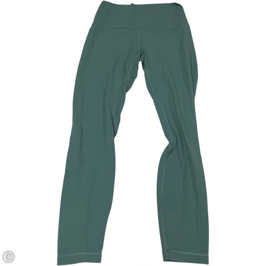 Athletic Leggings By Lululemon In Blue, Size: S