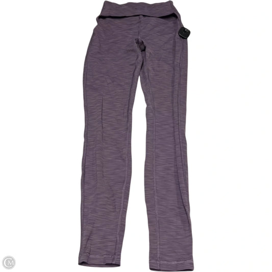 Athletic Leggings By Lululemon In Purple, Size: S