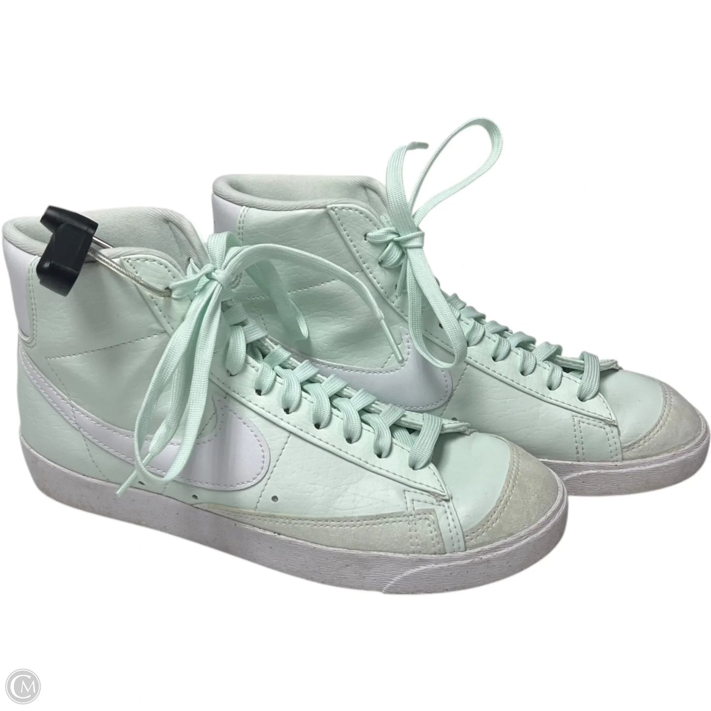 Shoes Sneakers By Nike In Green, Size: 8