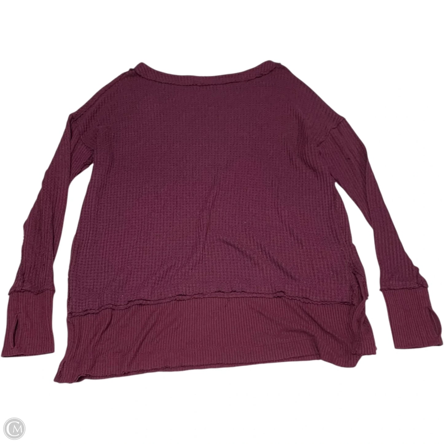 Tunic Long Sleeve By We The Free In Purple, Size: S