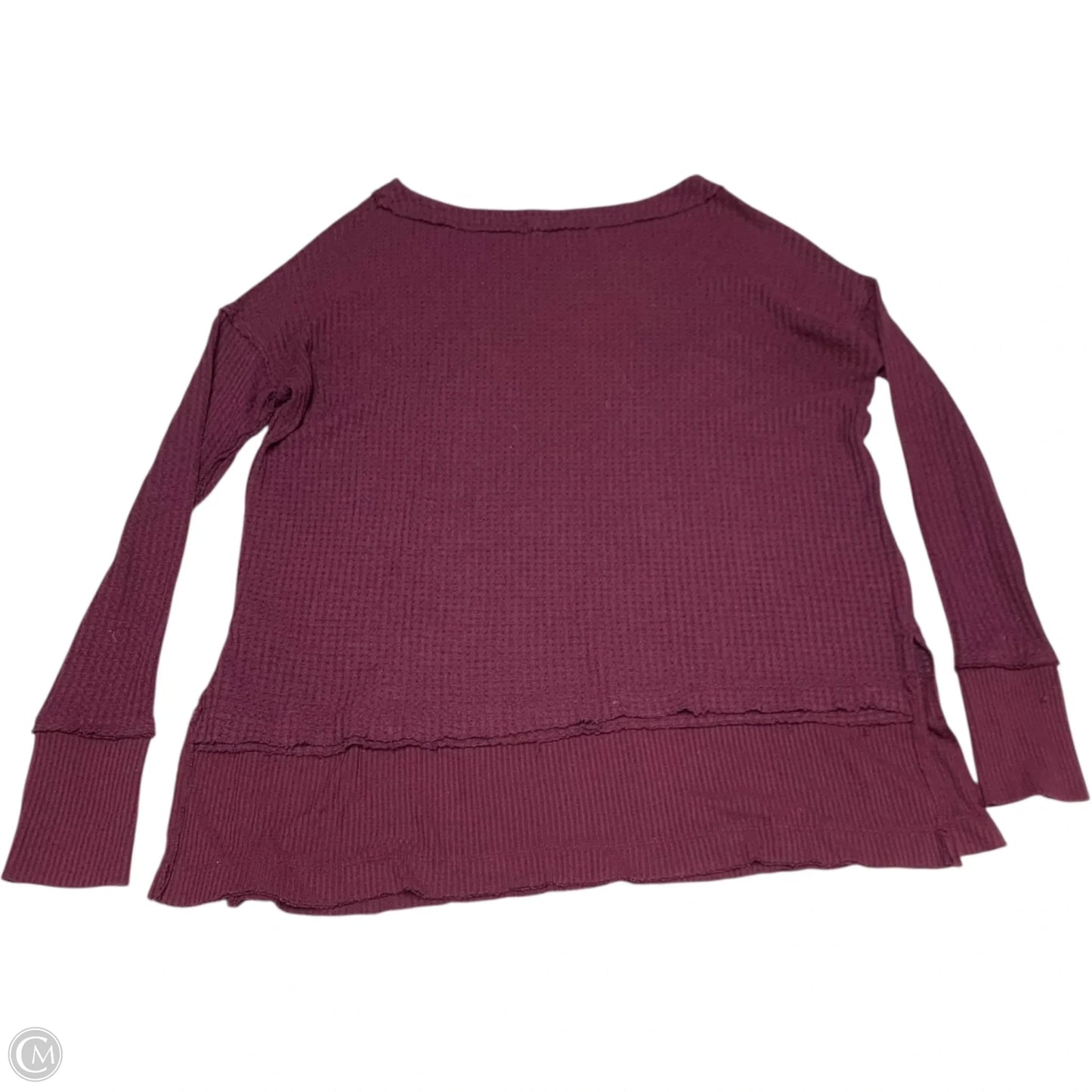 Tunic Long Sleeve By We The Free In Purple, Size: S