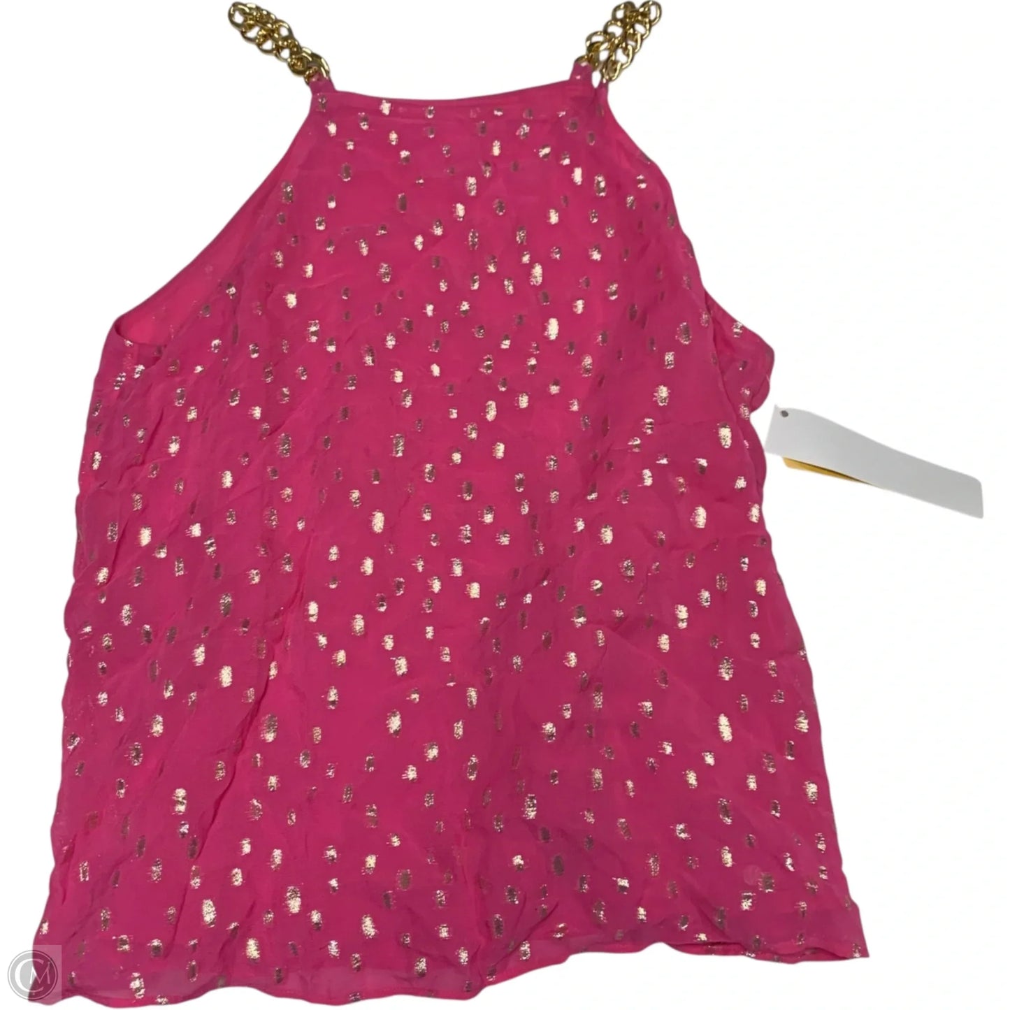 Top Sleeveless Designer By Lilly Pulitzer In Pink, Size: Xs