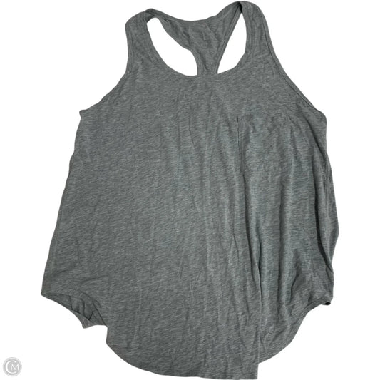 Athletic Tank Top By Lululemon In Grey, Size: M